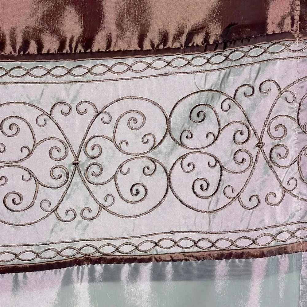 108” Curtains | Blue & Brown | JCP Home Collection